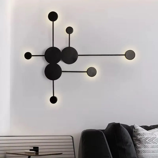 Cosmic Cluster Geometric LED Wall Light