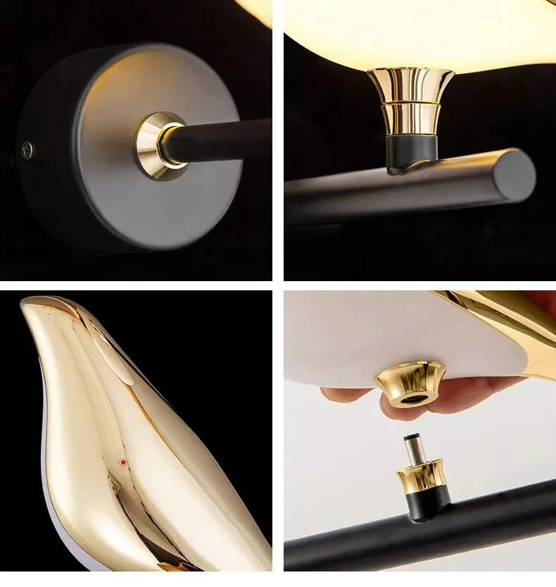 Modern Bird Wall Light