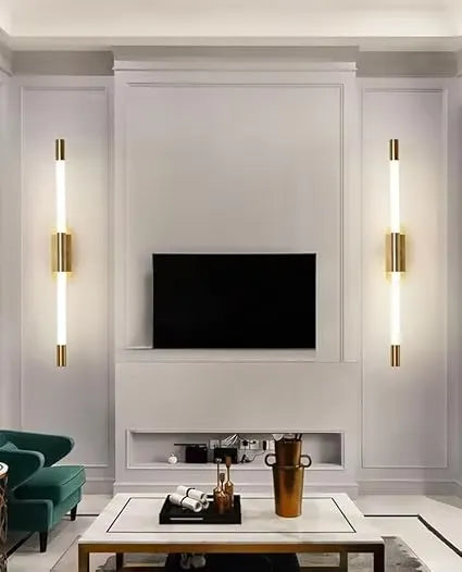 Nordic Linear LED Wall Sconce Minimalist Dual-Light