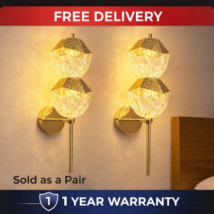 Modern Double LED Wall Light