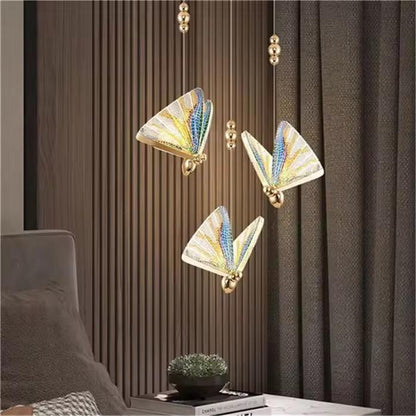 Elegant Butterfly Pendant Light (Single & 3 Head Option) - Home Lights