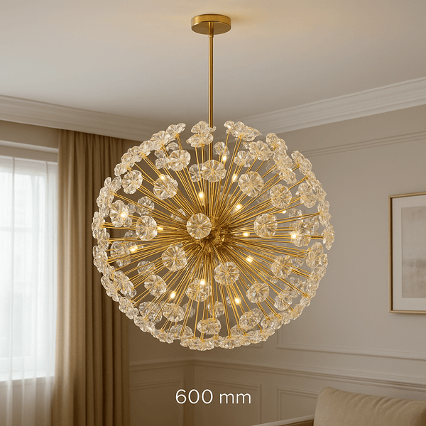 Elegant Sputnik Crystal Chandelier