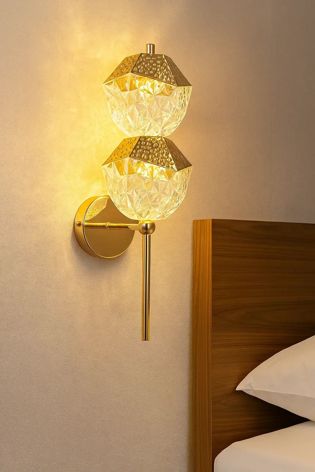 Modern Double LED Wall Light