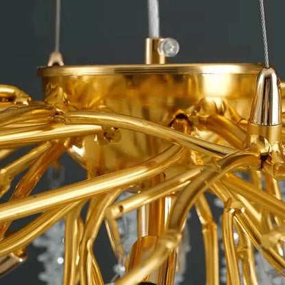 Luxury Dining Crystal LED Chandelier - Home Lights