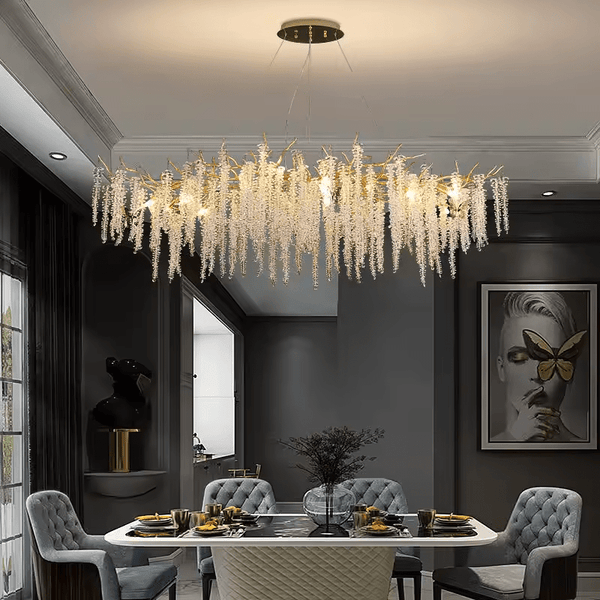 Luxury Dining Crystal LED Chandelier