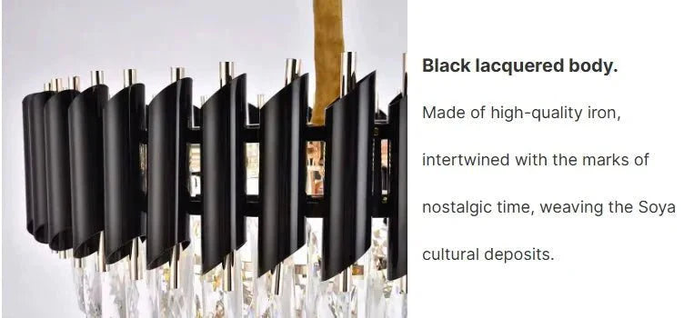 Luxury Moroccan Style Crystal Raindrop Chandelier - Home Lights