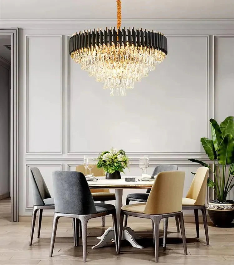 Luxury Moroccan Style Crystal Raindrop Chandelier - Home Lights