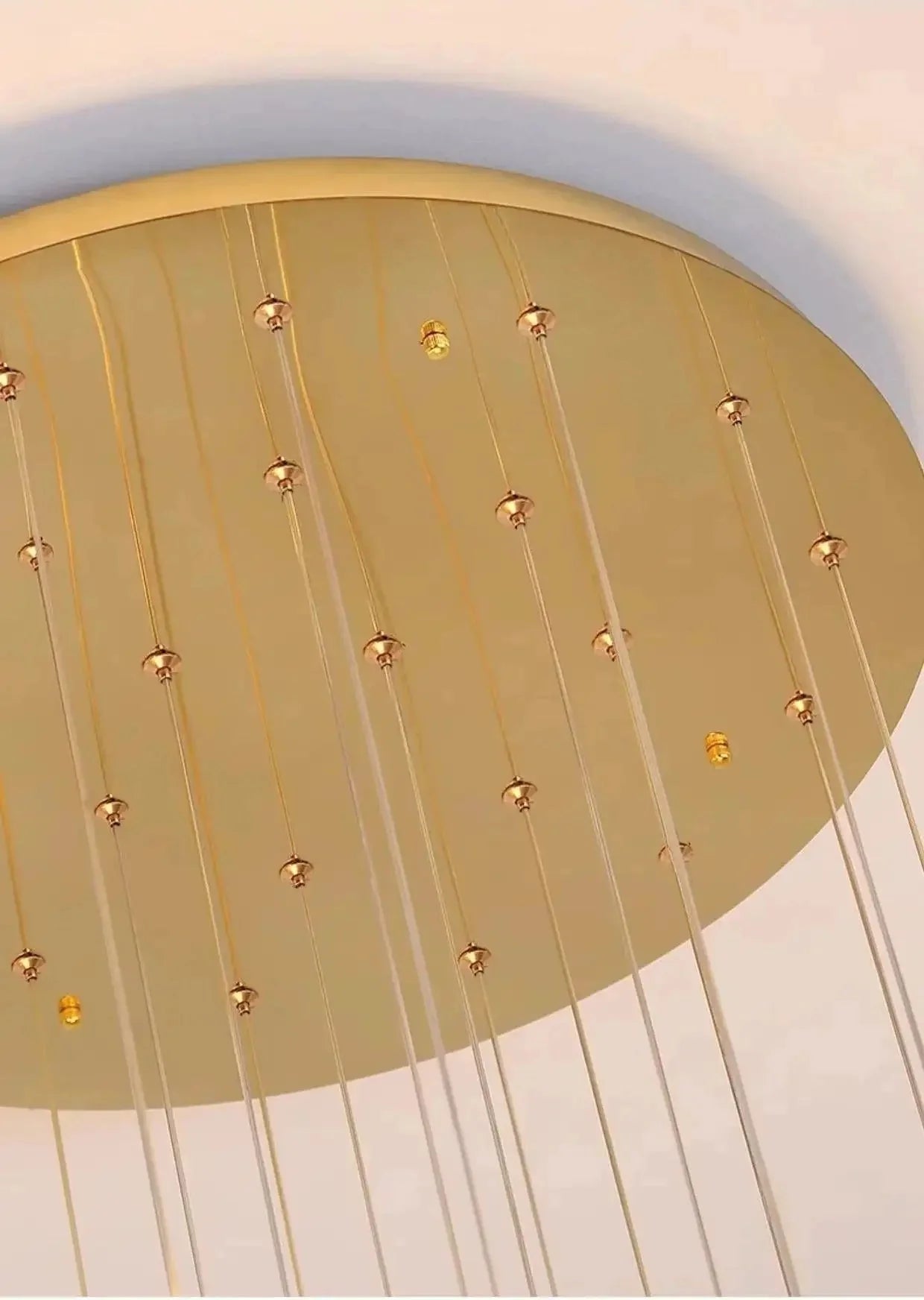 Luxury Spiral Bubble Crystal LED Chandelier - Home Lights