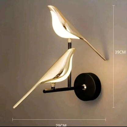 Modern Bird Wall Light