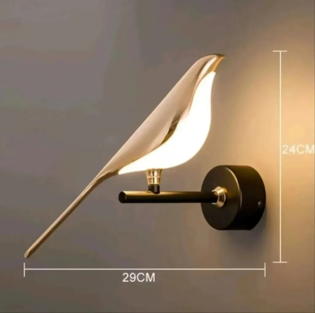 Modern Bird Wall Light