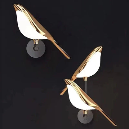 Modern Bird Wall Light