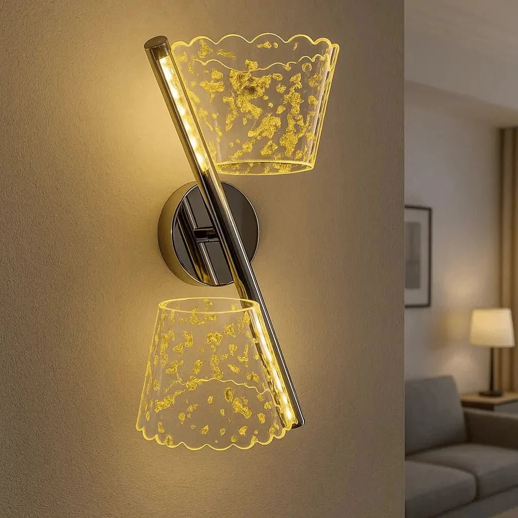 Modern Dual Acrylic Wall Light - Home Lights