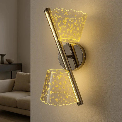 Modern Dual Acrylic Wall Light - Home Lights