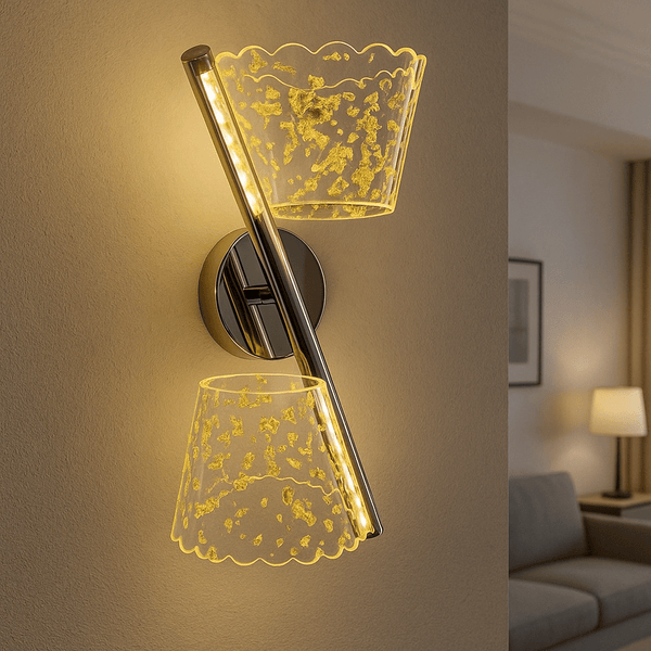 Modern Dual Acrylic Wall Light