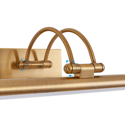 Modern Gold LED Picture Light - Home Lights