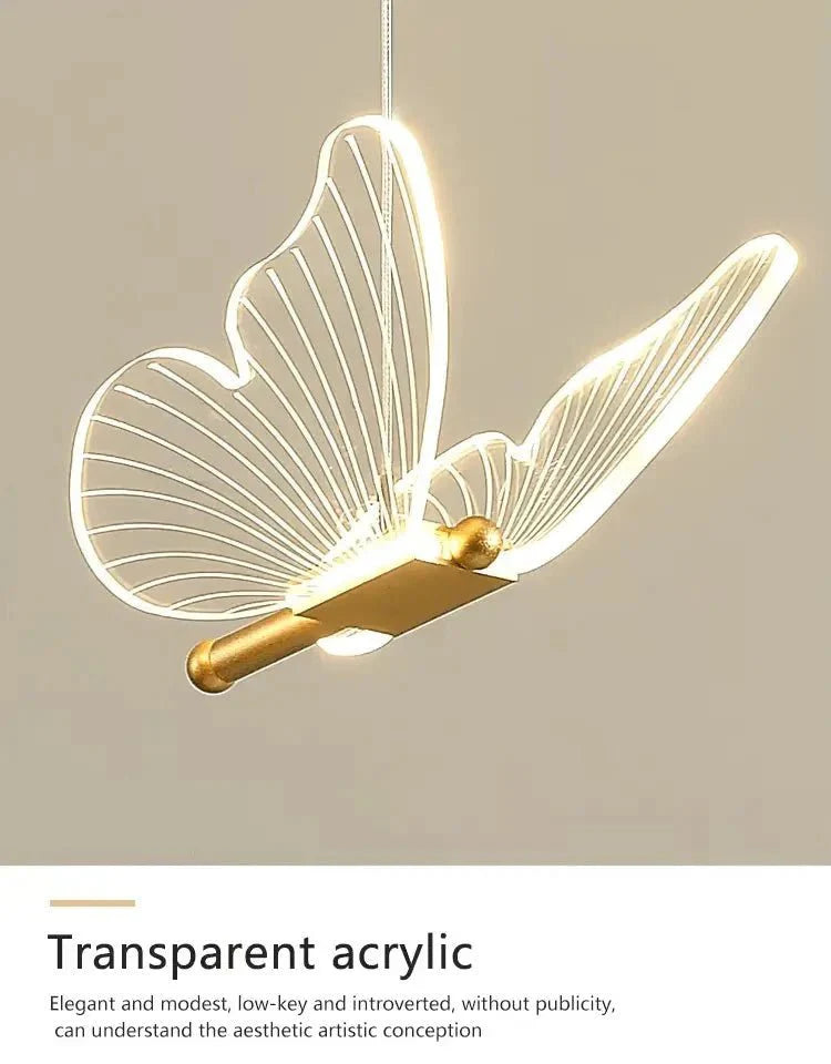 Modern LED Butterfly Chandelier - Home Lights
