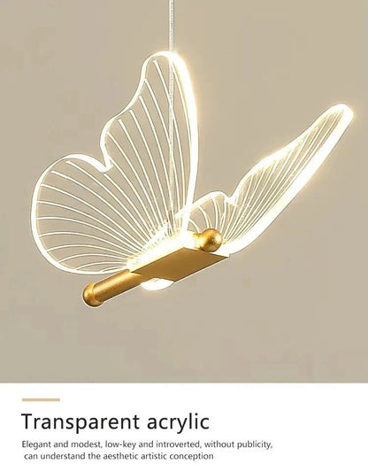 Modern LED Butterfly Chandelier - Home Lights