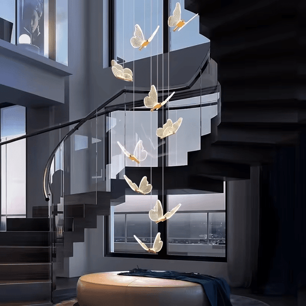 Modern LED Butterfly Chandelier