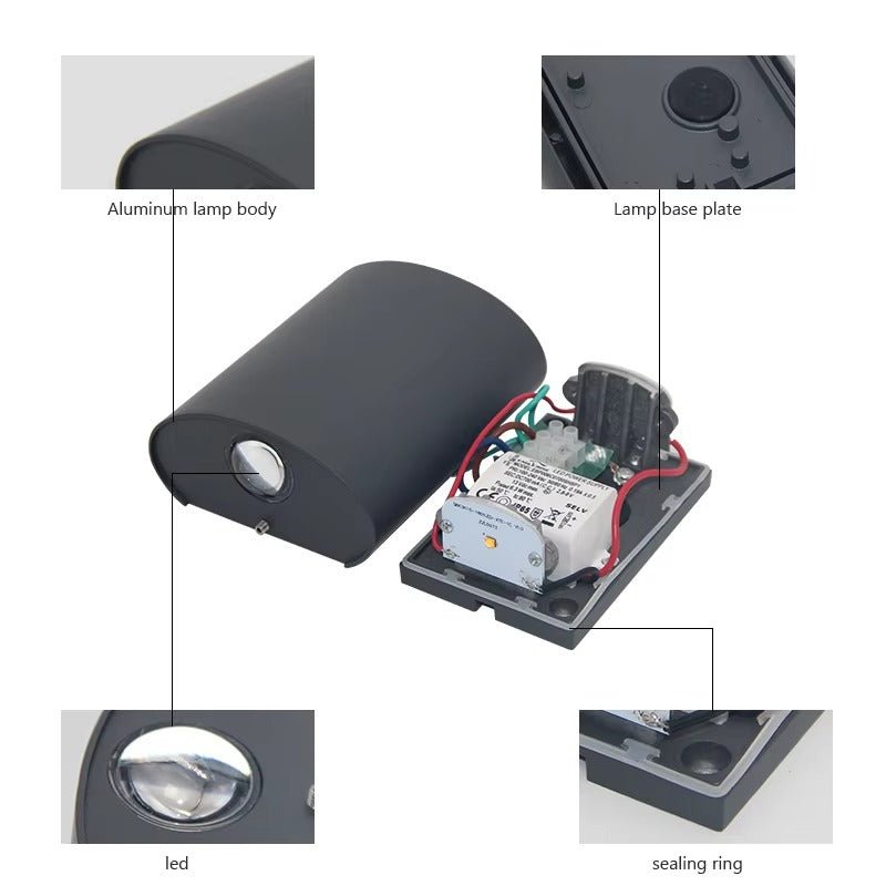 Modern LED Up Down Wall Light - Home Lights