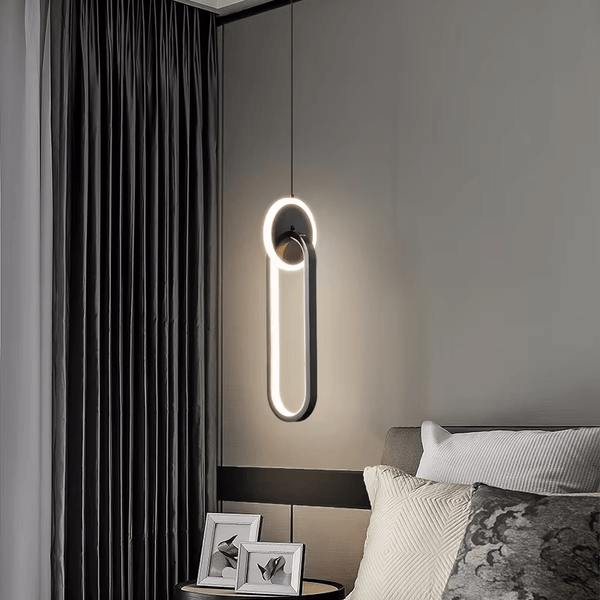 Modern Oval LED Pendant Light