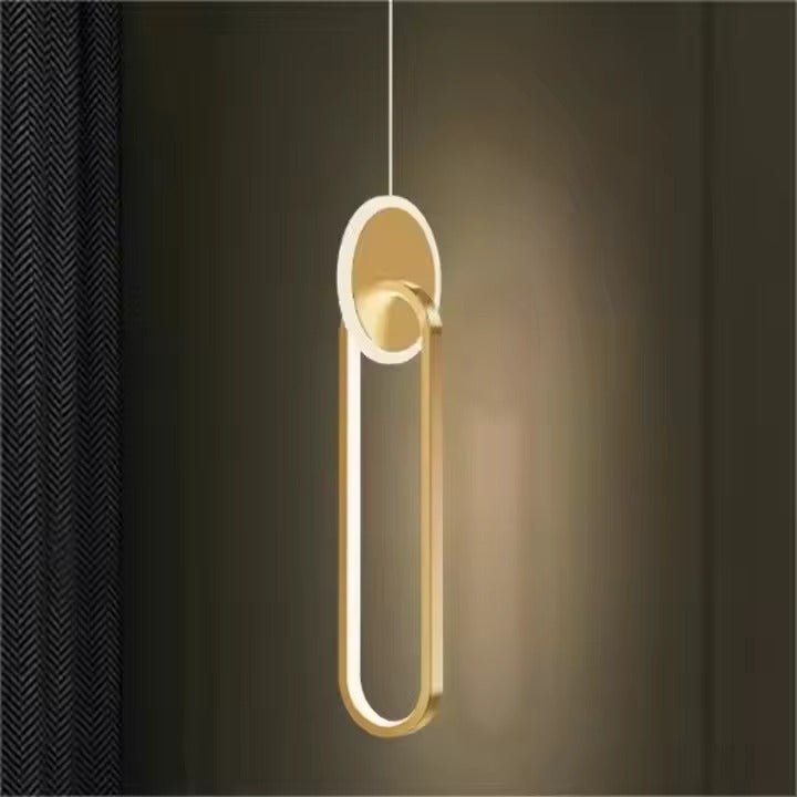 Modern Oval LED Pendant Light - Home Lights