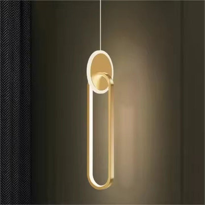 Modern Oval LED Pendant Light - Home Lights