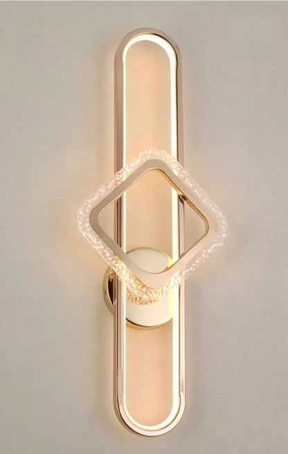 Modern Crystal Style LED Wall Light