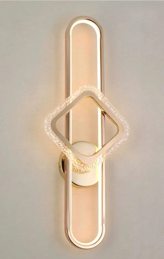 Modern Crystal Style LED Wall Light