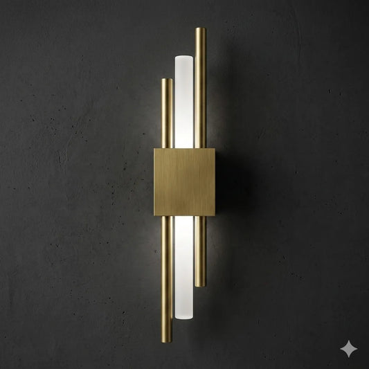 Nordic Triple-Bar Architectural LED Wall Light
