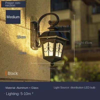 Waterproof Outdoor Wall Lantern - Home Lights